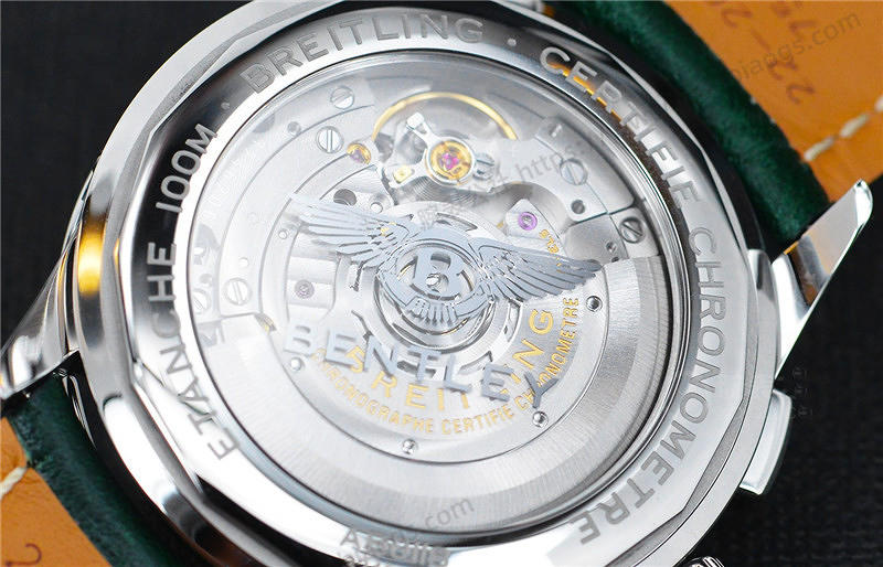 GF Factory Breitling Premier B01 yarış (yeşil kadran) saat incelemesi — 6. fotoğraf