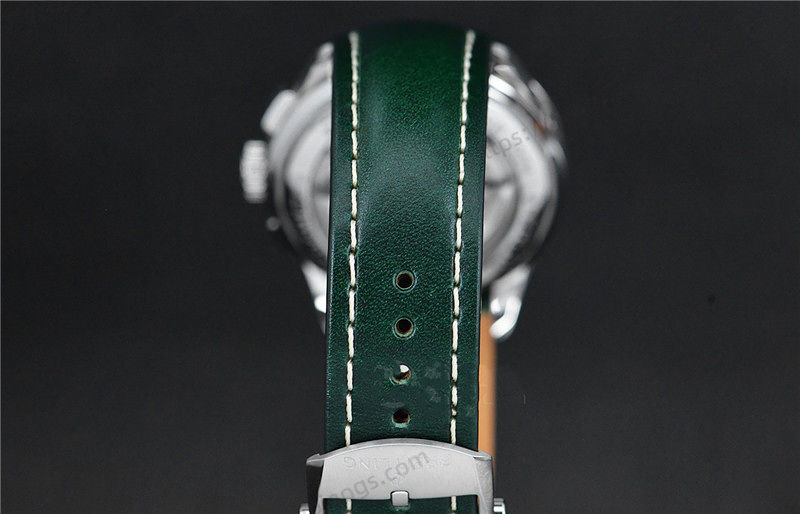 GF Factory Breitling Premier B01 yarış (yeşil kadran) saat incelemesi — 7. fotoğraf
