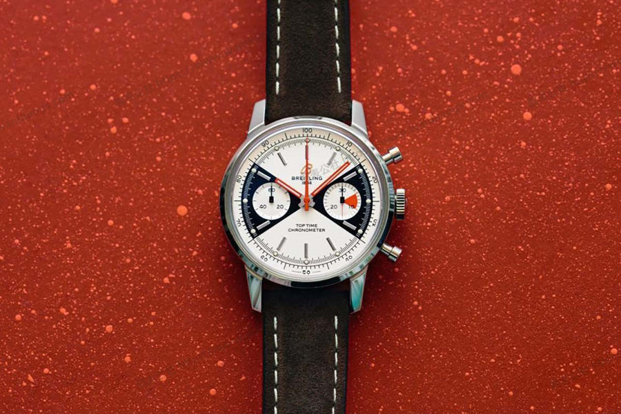 GF Factory Breitling Premier serisi Zorro kadranlı sınırlı üretim saat incelemesi — 1. fotoğraf