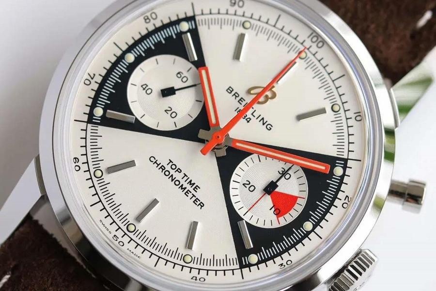 GF Factory Breitling Premier serisi Zorro kadranlı sınırlı üretim saat incelemesi — 4. fotoğraf