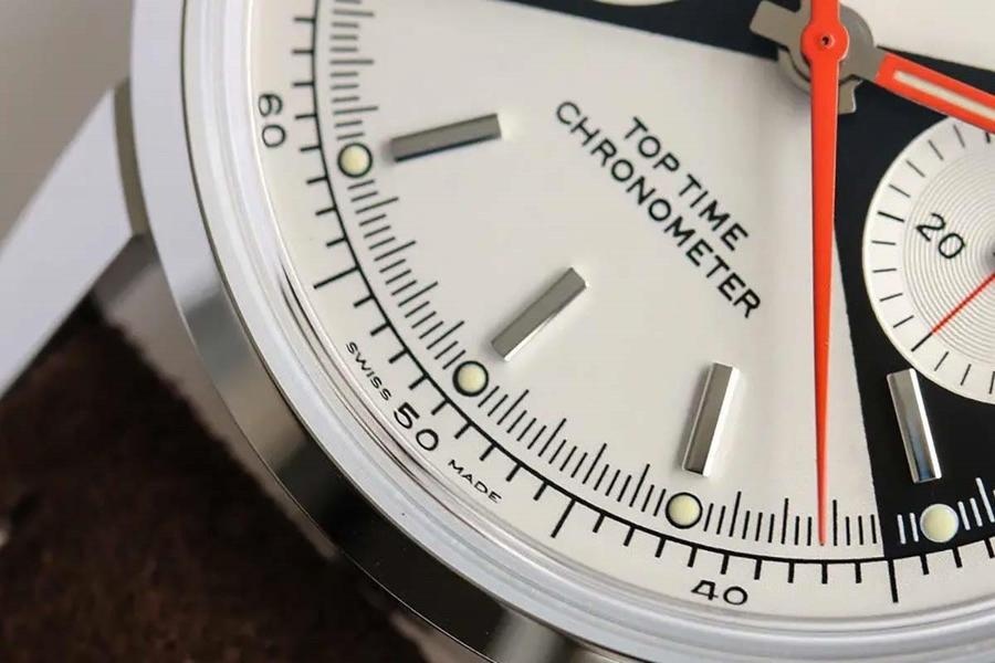 GF Factory Breitling Premier serisi Zorro kadranlı sınırlı üretim saat incelemesi — 5. fotoğraf
