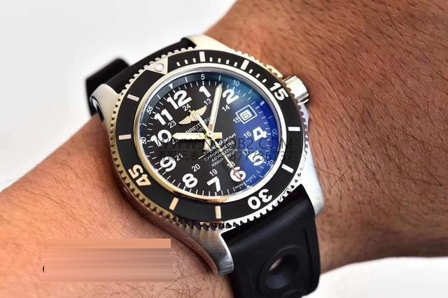 GF Factory Breitling Superocean 2. Nesil 44 mm 2824 mekanizmalı saat söküm ve orijinal karşılaştırmalı inceleme — 1. fotoğraf