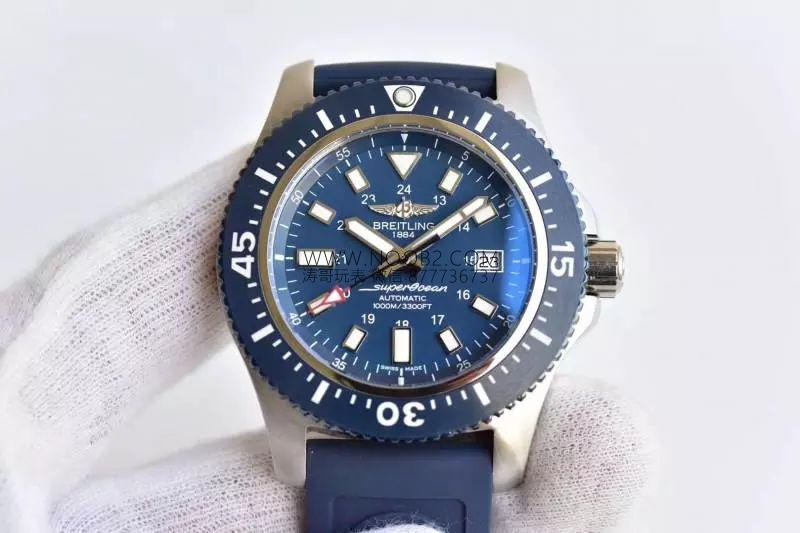 GF Factory Breitling Superocean 2. Nesil 44 mm 2824 mekanizmalı saat söküm ve orijinal karşılaştırmalı inceleme — 27. fotoğraf
