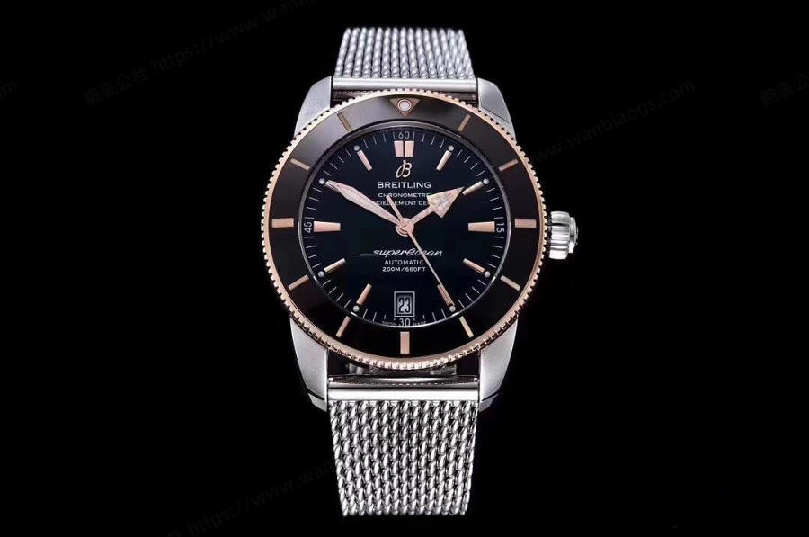 GF Factory Breitling Superocean Heritage II (Siyah Kadran) Kol Saati — 1. fotoğraf