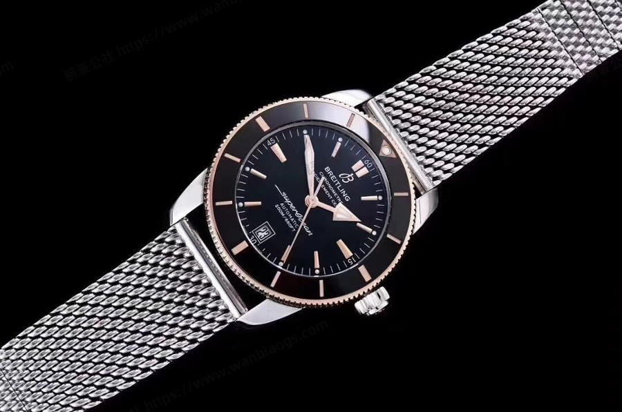 GF Factory Breitling Superocean Heritage II (Siyah Kadran) Kol Saati — 8. fotoğraf