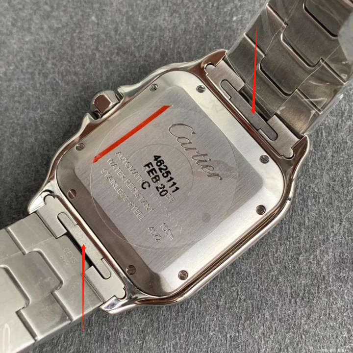 GF Factory Cartier Santos V2 WSSA0018 saati almaya değer mi? — 3. fotoğraf