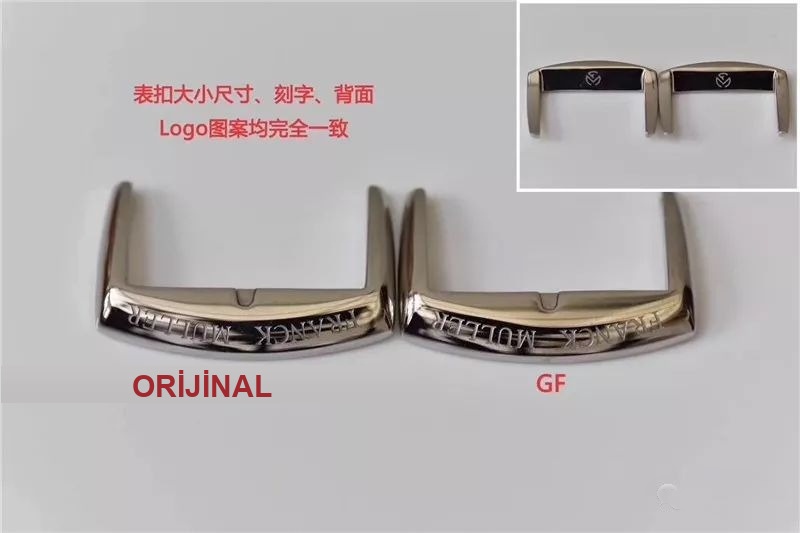 GF Factory Franck Muller 6002MQZ MASTER SQUARE kadın kuvars replika saat orijinalle karşılaştırıldığında nasıl? Elmas taşlı modeli var mı? — 13. fotoğraf