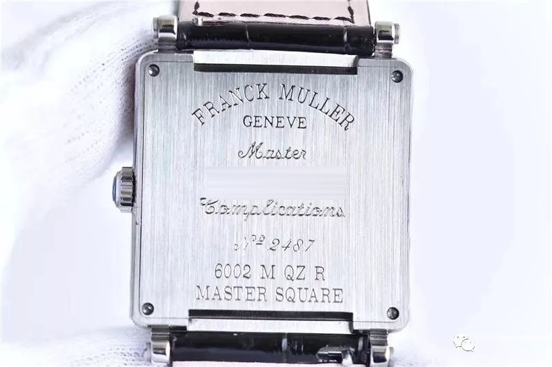 GF Factory Franck Muller 6002MQZ MASTER SQUARE kadın kuvars replika saat orijinalle karşılaştırıldığında nasıl? Elmas taşlı modeli var mı? — 20. fotoğraf