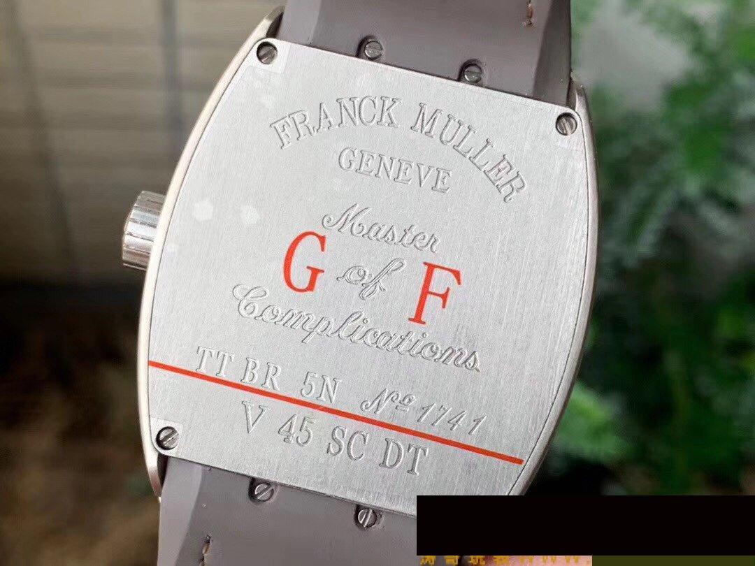 GF Factory Franck Muller V45 titanyum-gül altın versiyonu saat incelemesi — 2. fotoğraf