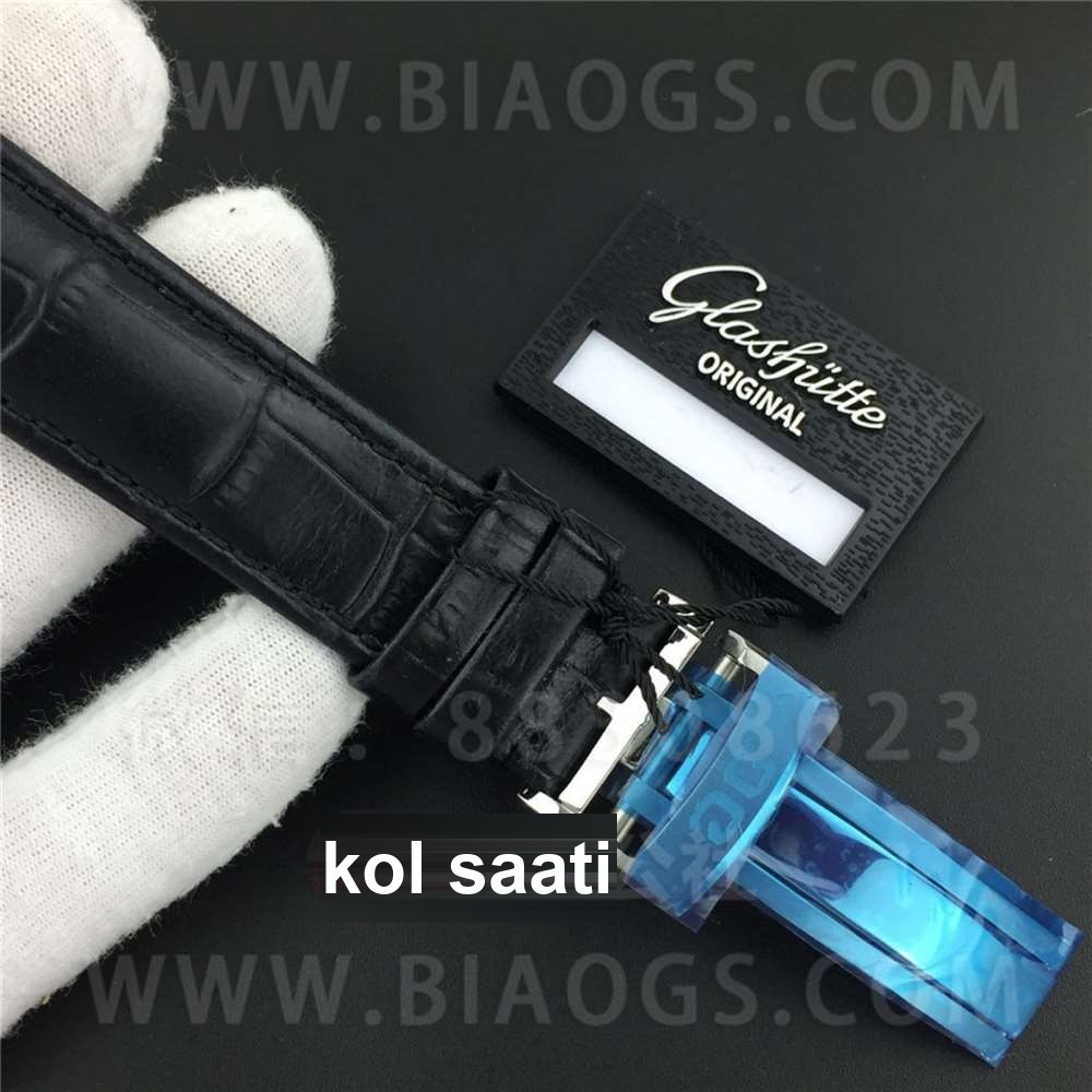 GF Factory Glashütte Original Senator Büyük Tarih Ay Evreli Kol Saati İşçilik İncelemesi — 7. fotoğraf