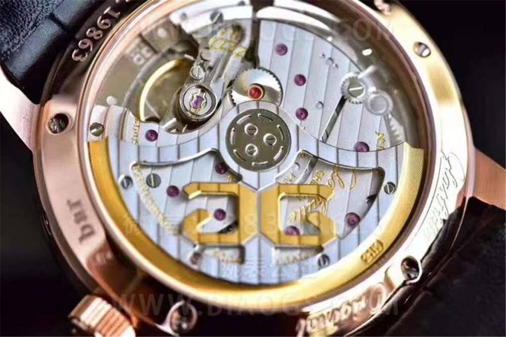 GF Factory Glashütte Original Senator Büyük Tarih Ay Evreli Kol Saati İşçilik İncelemesi — 13. fotoğraf