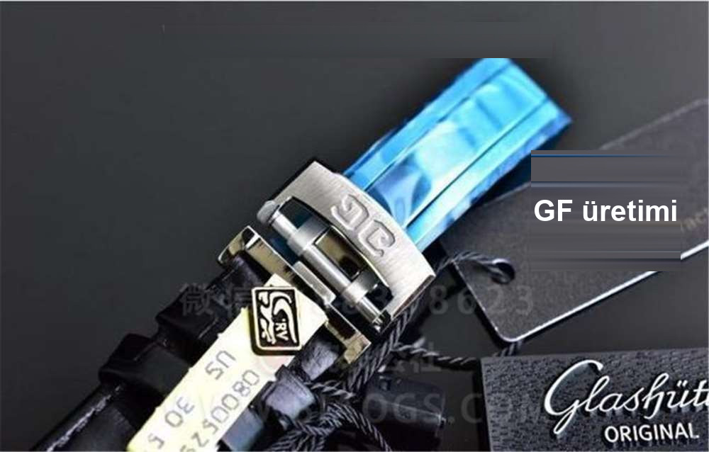 GF Factory Glashütte Original Senator Büyük Tarih Ay Evreli Kol Saati İşçilik İncelemesi — 16. fotoğraf