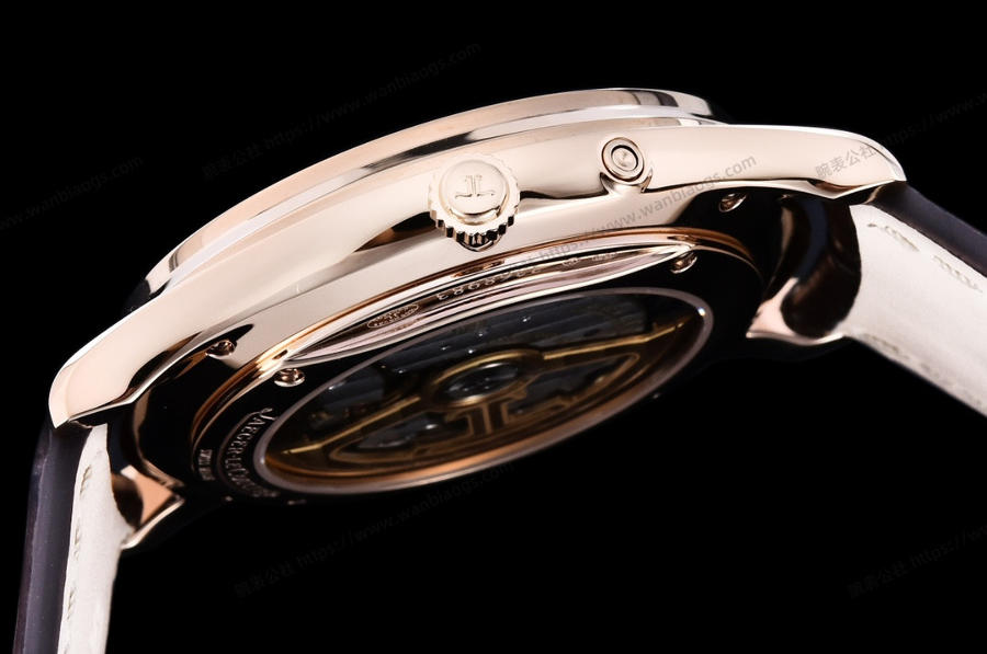 GF Factory Jaeger-LeCoultre Master serisi 1378420 erkek klasik kol saati (Joker rose altın şampanya) — 14. fotoğraf