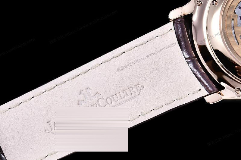 GF Factory Jaeger-LeCoultre Master serisi 1378420 erkek klasik kol saati (Joker rose altın şampanya) — 16. fotoğraf