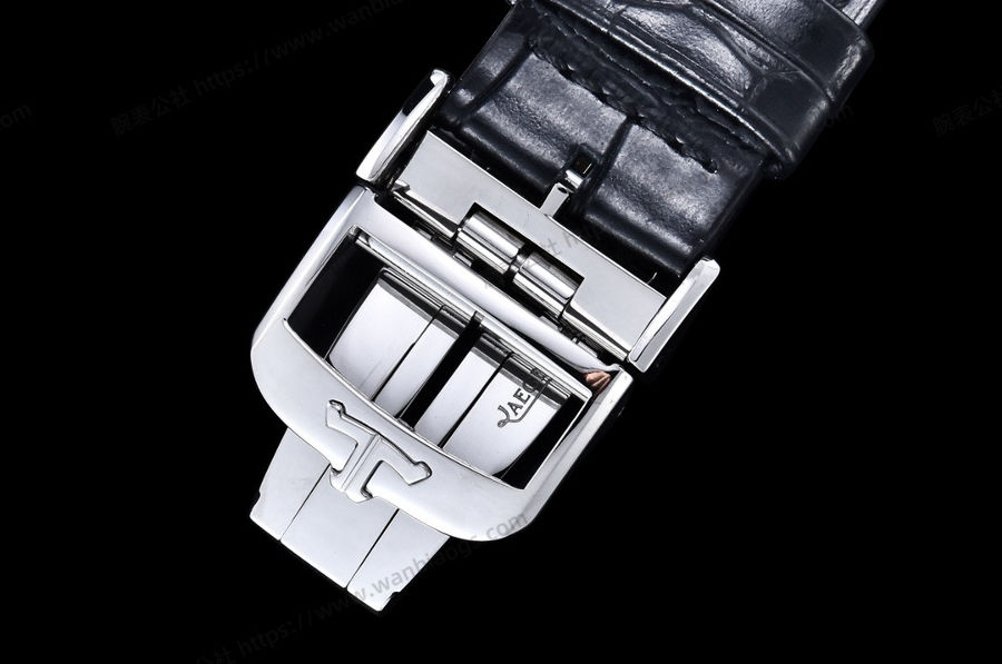 GF Factory Jaeger-LeCoultre Master serisi 1378420 erkek klasik kol saati (Palyaço beyaz kadran) — 17. fotoğraf