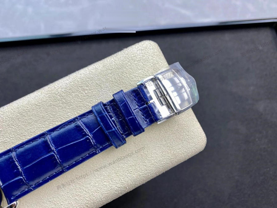 GF Factory Jaeger-LeCoultre Master Serisi 1378480 Erkek Klasik Kol Saati (Palyaço Mavi Kadran) — 7. fotoğraf