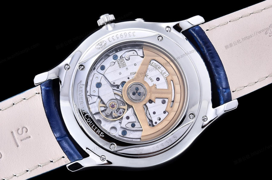 GF Factory Jaeger-LeCoultre Master Serisi 1378480 Erkek Klasik Kol Saati (Palyaço Mavi Kadran) — 15. fotoğraf