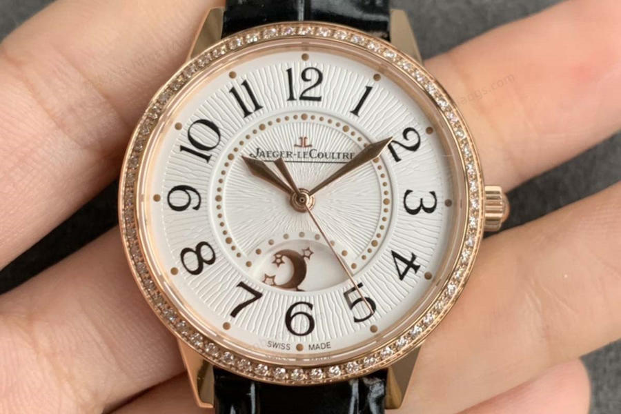 GF Factory Jaeger-LeCoultre Rendez-Vous gündüz-gece göstergeli 3442430 altın kaplama saat incelemesi — 2. fotoğraf
