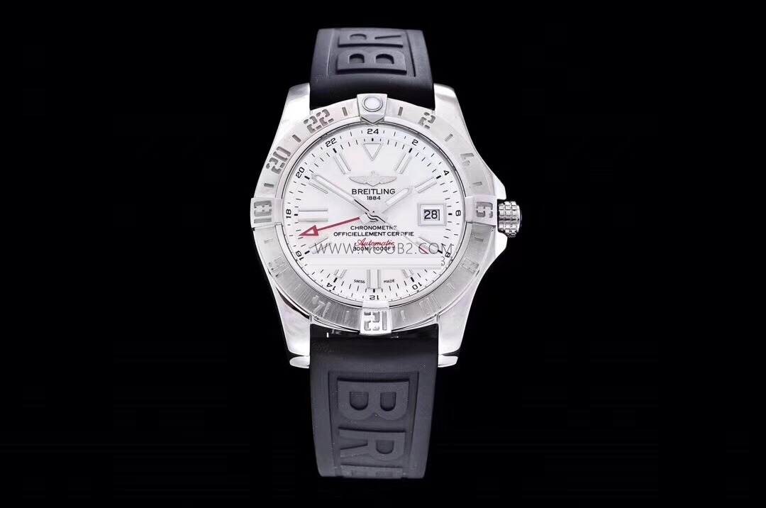 GF Factory V2 Breitling Avenger II GMT A3239011 güncellenmiş versiyon replika saat ile orijinal karşılaştırmalı inceleme — 15. fotoğraf