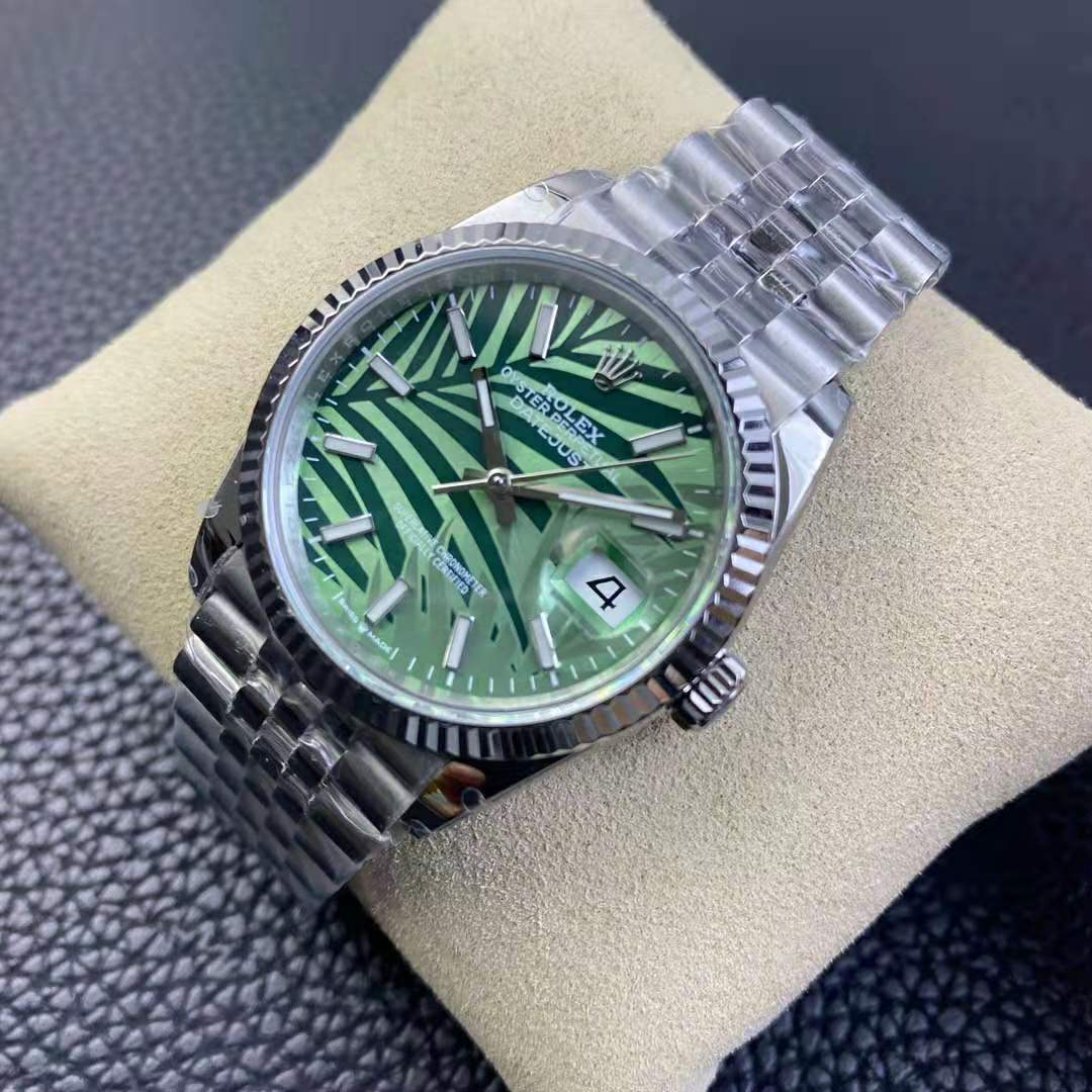 Rolex Datejust Palm Leaf