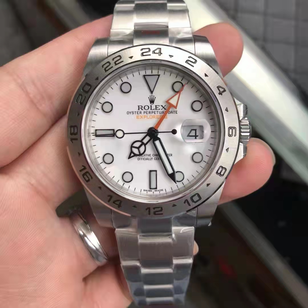 GM Factory V4 Replika Rolex Explorer II 216570, 3187 Mekanizmalı — 11. fotoğraf