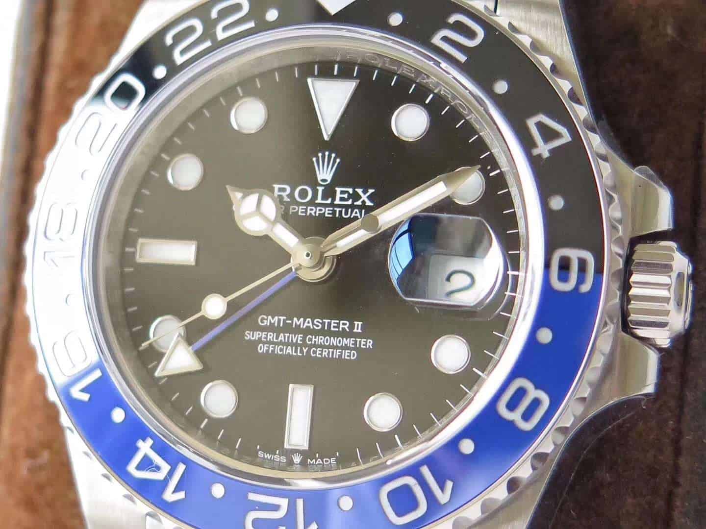 GM yeni ürün: 2019 Rolex GMT siyah-mavi bezel — 904L Oyster çeliği kol saati göz kamaştırıyor! — 11. fotoğraf