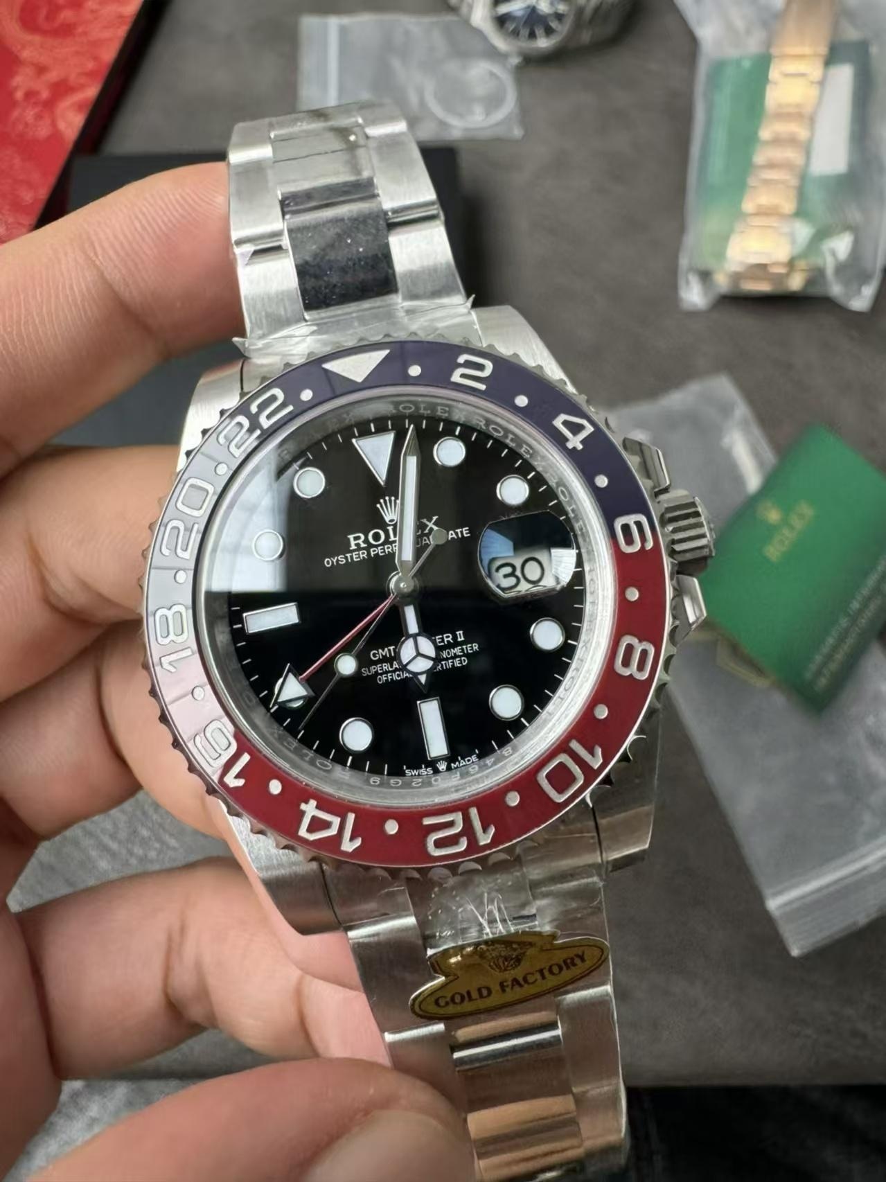 Altın Factory Replika Rolex GMT-Master