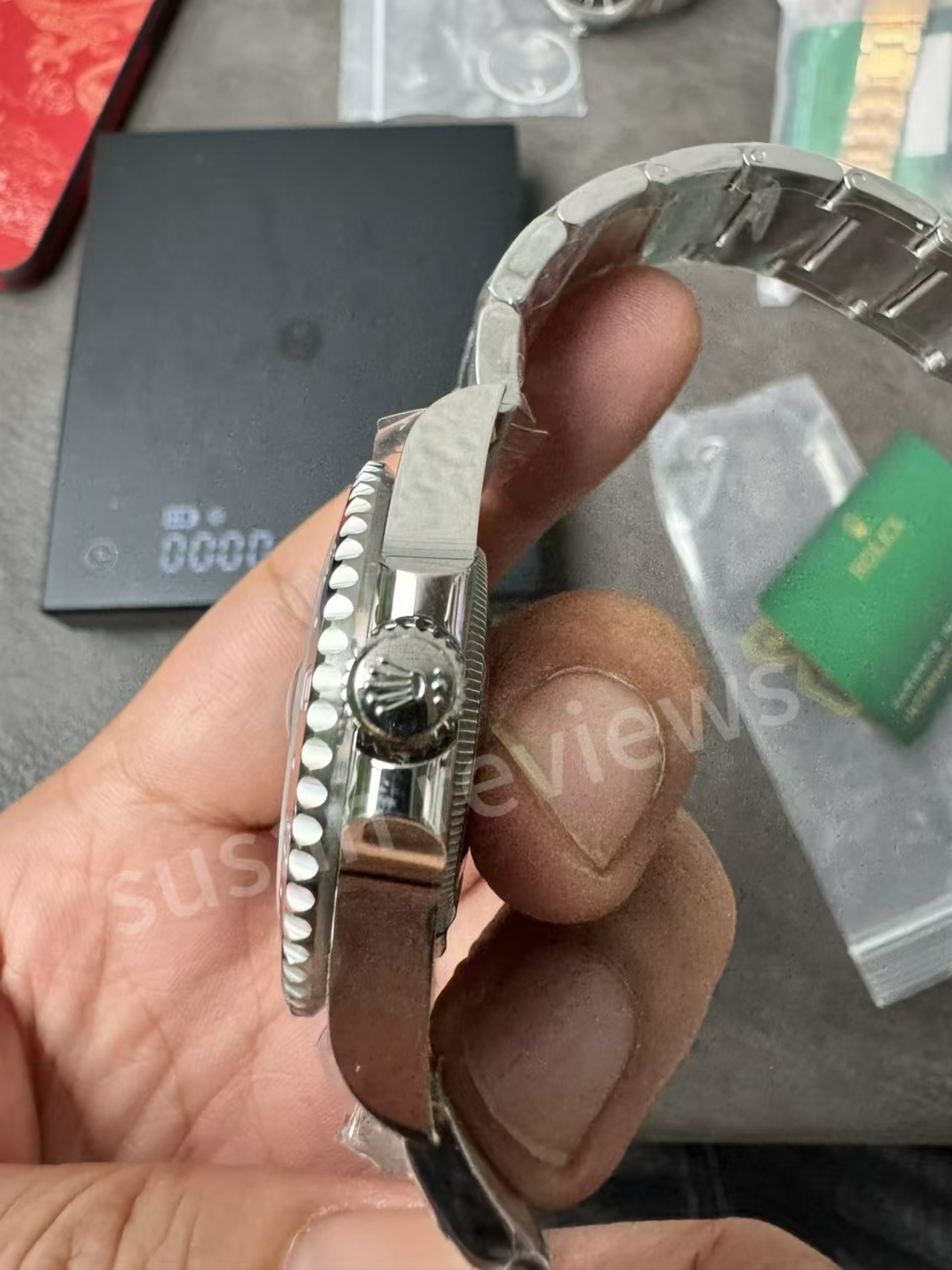 Rolex GMT-Master II Pepsi Siyah Kurma Kolu