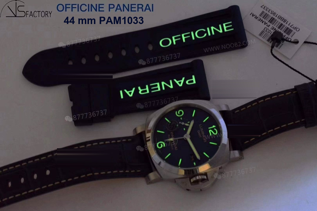 Göze hitap eden bir model: VS Factory Panerai 1033 mavi kadran GMT saatinin kısa incelemesi — 10. fotoğraf