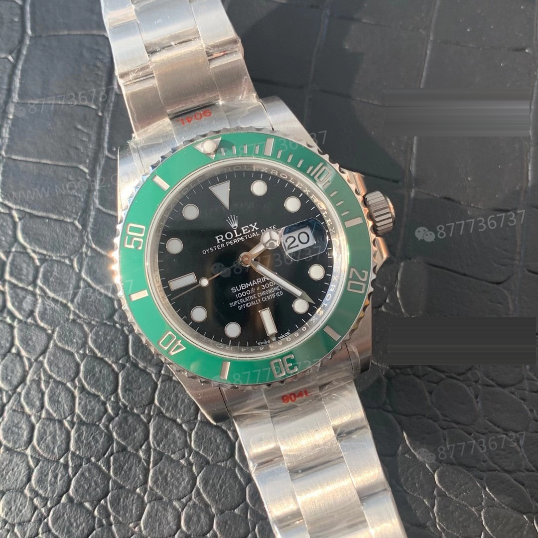 Green Fabrikası 2020 Yeni 41 mm Rolex Yeşil Su Hayaleti (Green Submariner) 126610LV İlk Çıkış İncelemesi — 19. fotoğraf