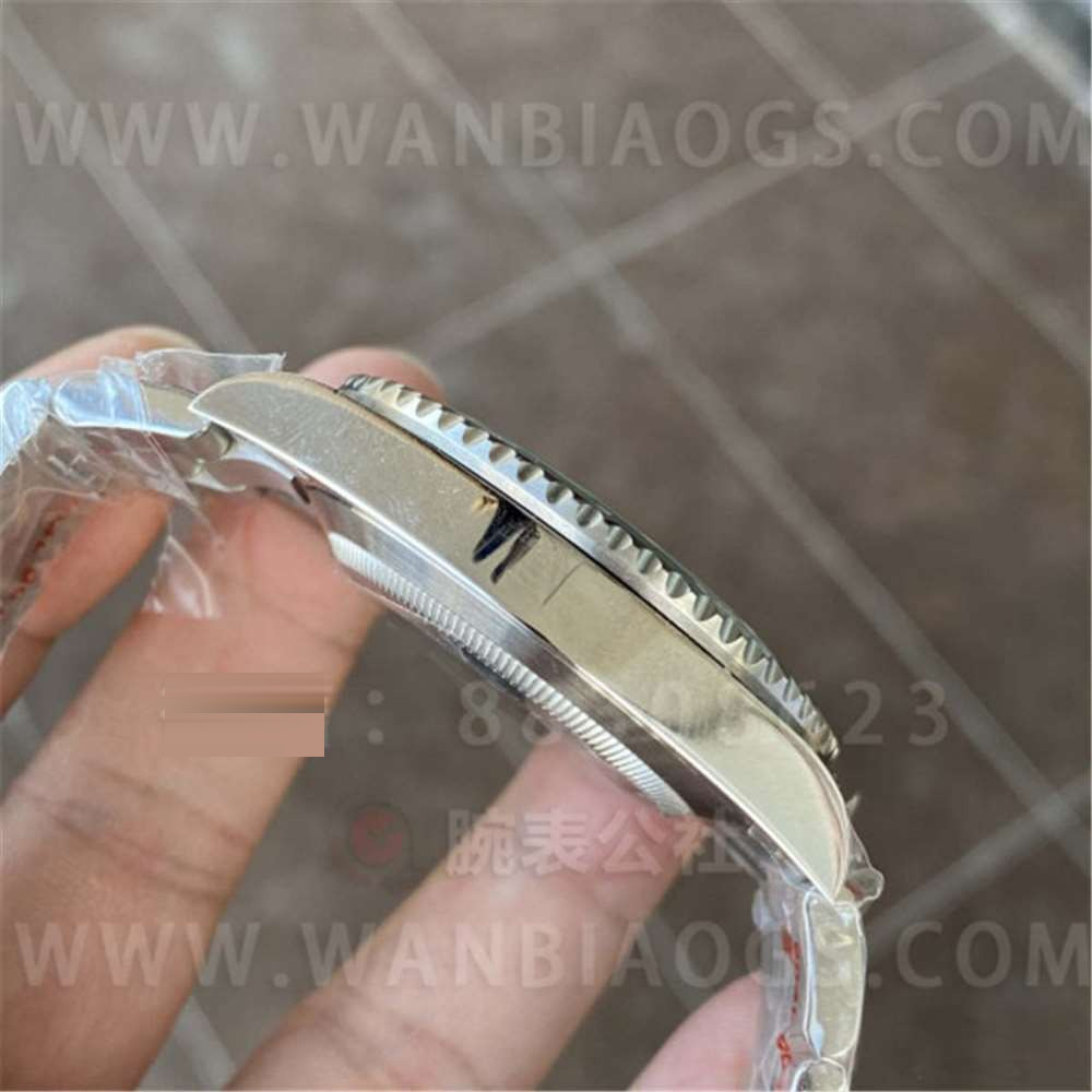 GREEN Factory Rolex 41 mm yeşil su hayaleti siyah kadran ilk kez tanıtılıyor — 14. fotoğraf