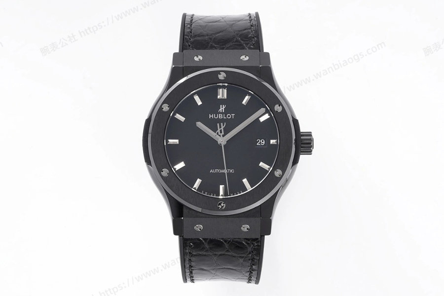 GS Factory HUBLOT Classic Fusion Serisi (Siyah Kadran) Seramik Saat İncelemesi — 2. fotoğraf