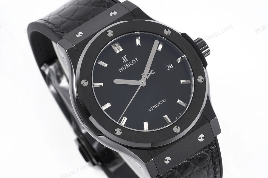 GS Factory HUBLOT Classic Fusion Serisi (Siyah Kadran) Seramik Saat İncelemesi — 3. fotoğraf