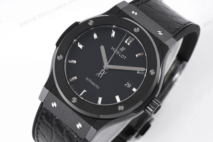 GS Factory HUBLOT Classic Fusion Serisi (Siyah Kadran) Seramik Saat İncelemesi — 4. fotoğraf