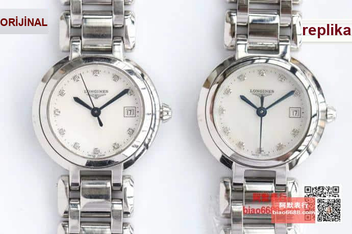 GS Factory Longines PrimaLuna Kuvars Kadın Saati Gerçek-Replika Karşılaştırması İncelemesi — 5. fotoğraf