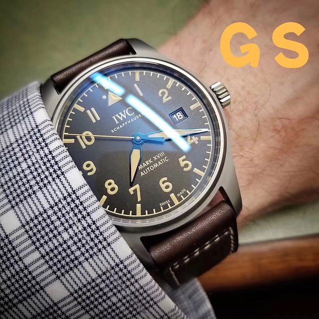 Replika IWC Mark XVIII IW327006 Kol Üstü Çekim