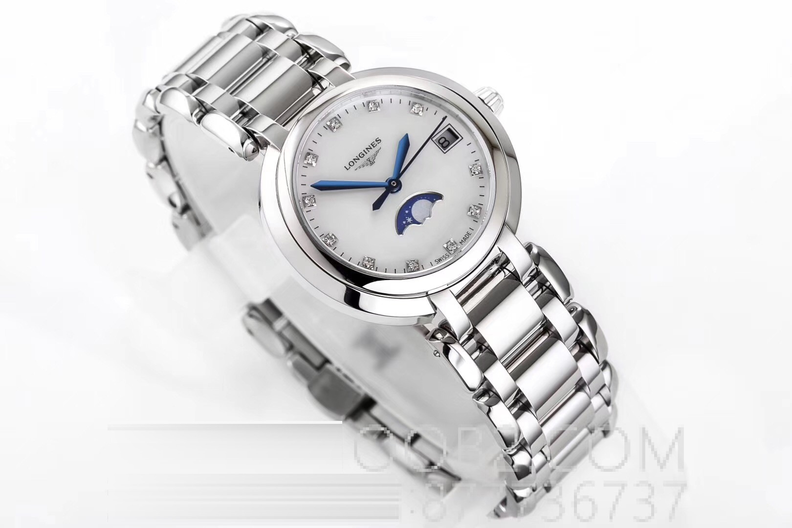 GS Longines PrimaLuna ay evreli orijinal İsviçre kuvars mekanizmalı kadın kol saati nasıl? — 17. fotoğraf