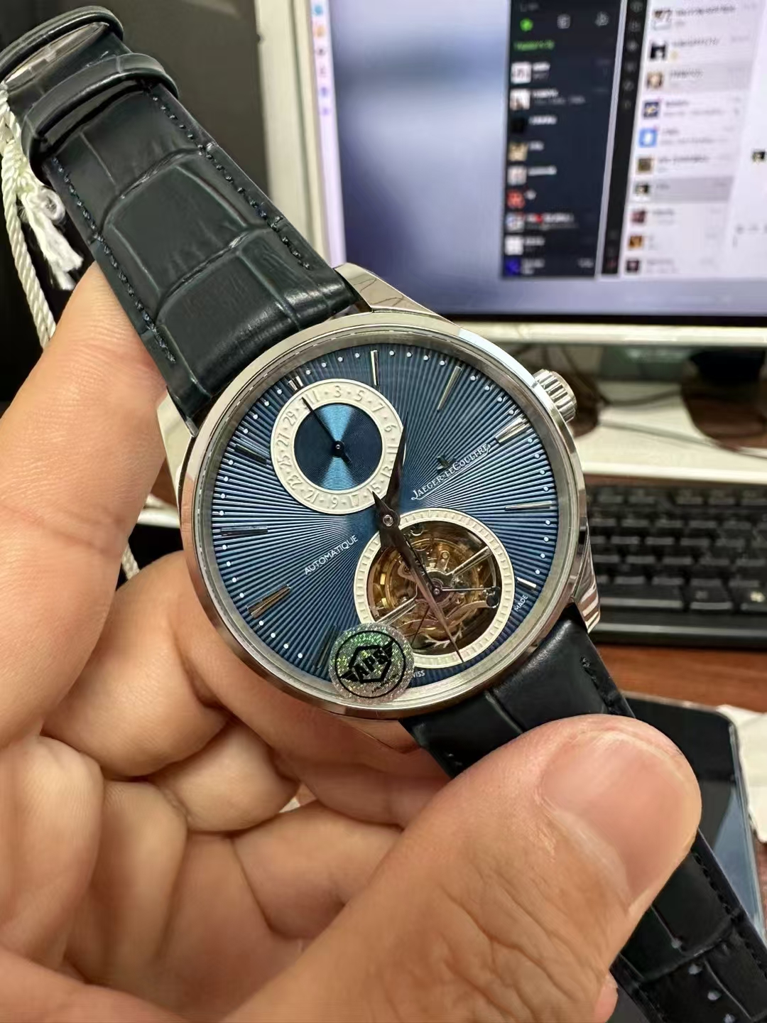 Replika Jaeger LeCoultre Master Tourbillon