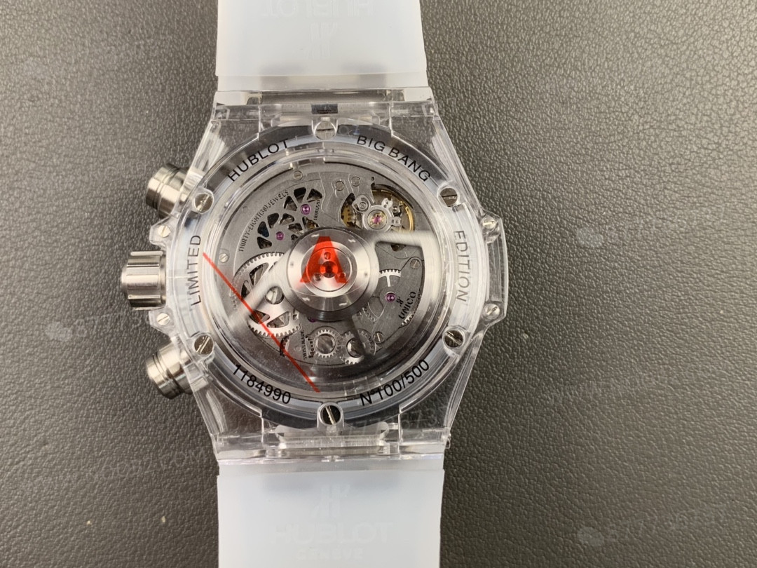 HB Factory Hublot Big Bang Tam Şeffaf Replika Saat İncelemesi — 5. fotoğraf
