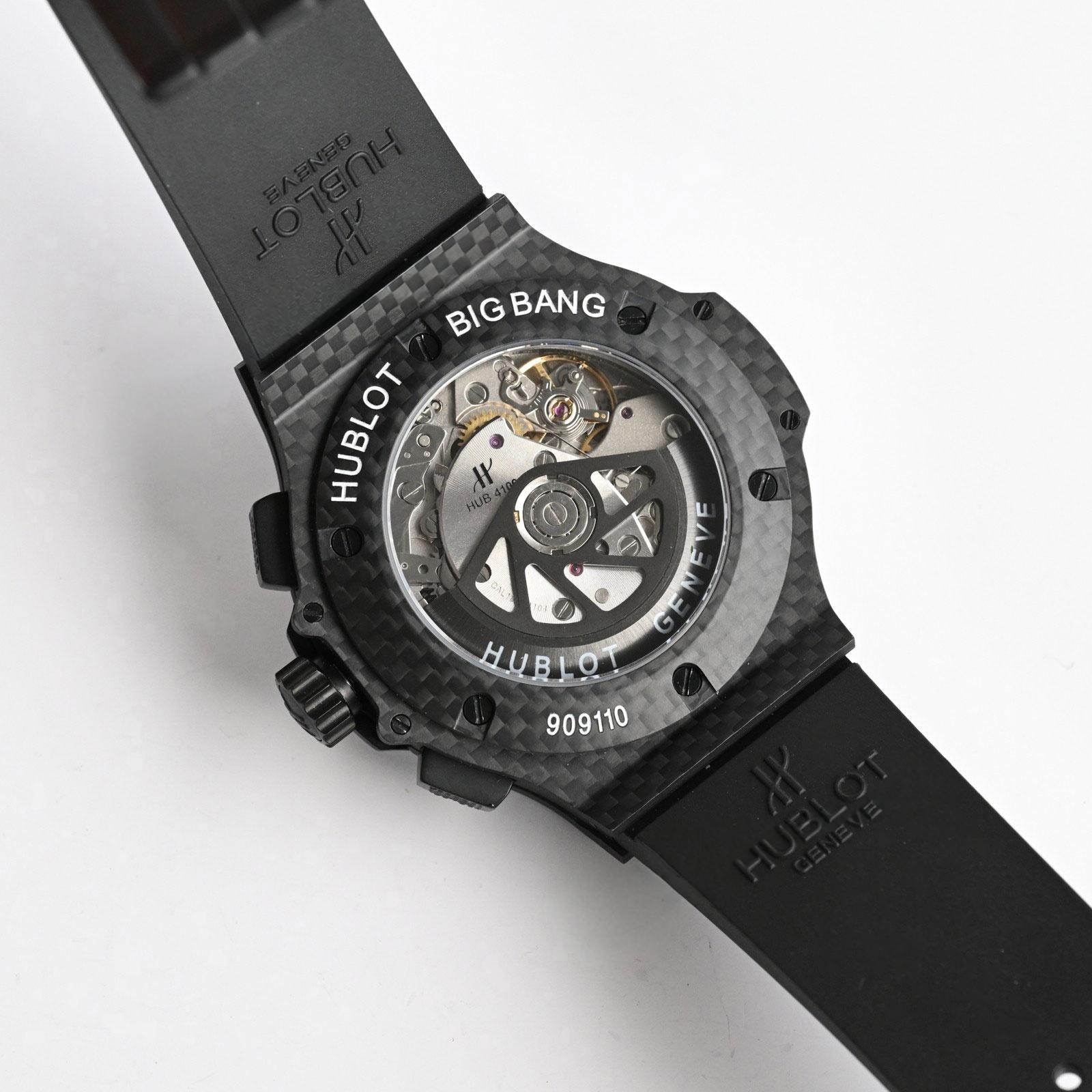HB Hublot | BIG BANG «Karbon Fiber Big Bang» kronograf kralı karşınızda — 10. fotoğraf