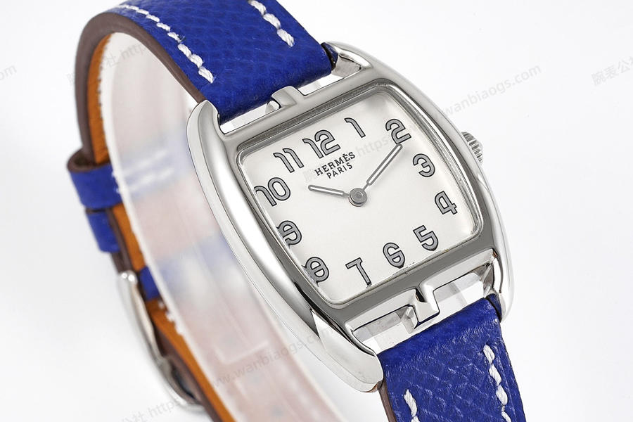Hermès Cape Cod tonneau 26.5 MM şık paslanmaz çelik kol saati — 2. fotoğraf
