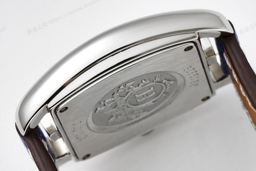 Hermès Cape Cod tonneau 26.5 MM şık paslanmaz çelik kol saati — 6. fotoğraf