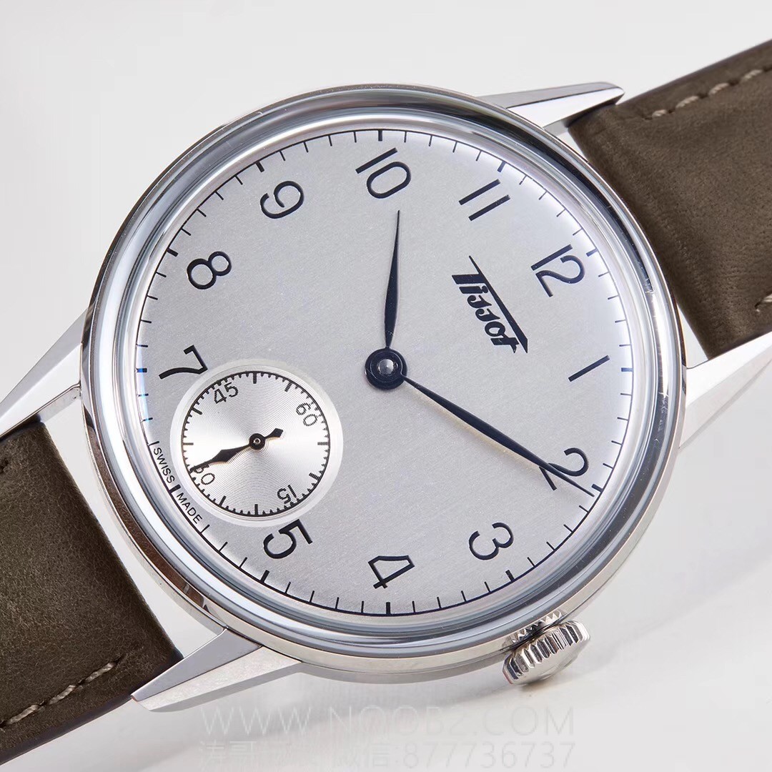 HM Factory Tissot Visodate serisi manuel kurmalı, orijinal İsviçre ETA6498 mekanizmalı mekanik 2018 replika saat — 12. fotoğraf