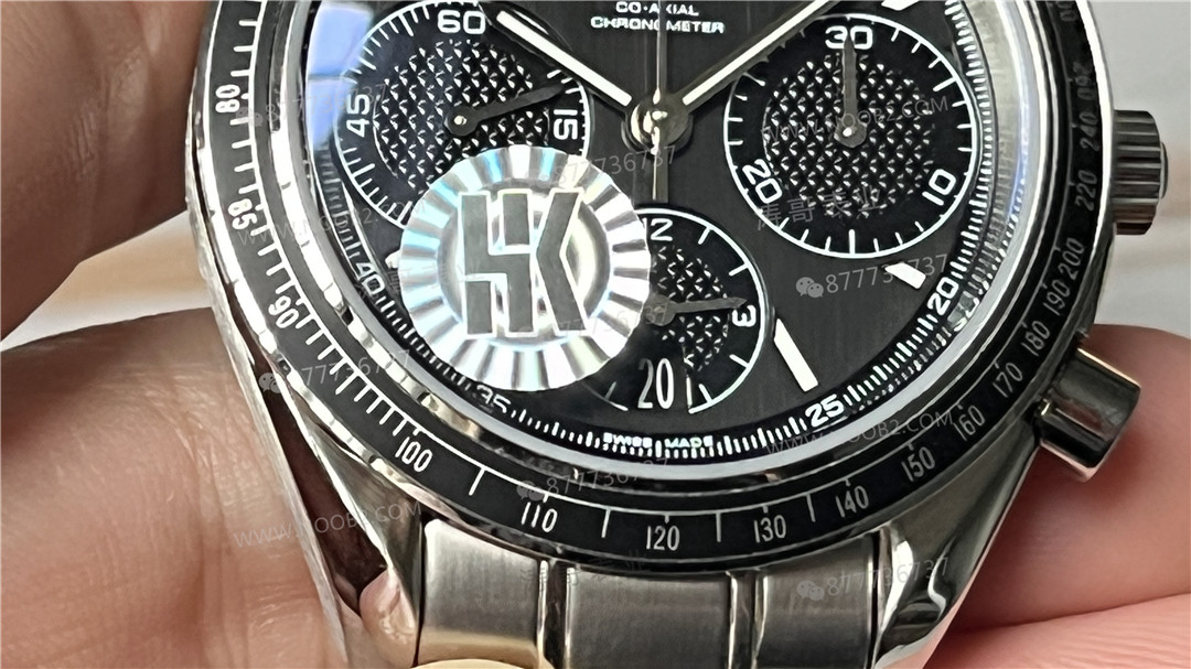 HR isim değiştirdi: HK Factory Omega Speedmaster çok fonksiyonlu kronografın işçiliği nasıl? — 9. fotoğraf