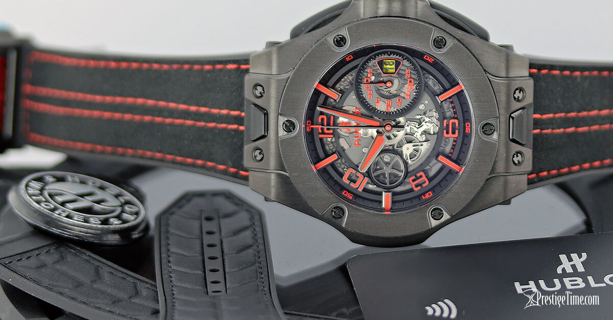 Hublot Big Bang UNICO Ferrari 45mm 402.qu.0113.wr Kayışlar