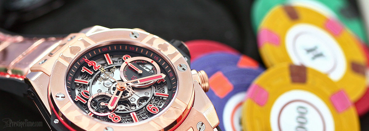 hublot Big Bang unico saat world poker tour deri kayışlar