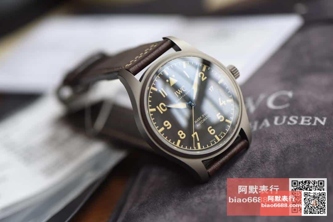 İnceleme ve Karşılaştırma: M+ Tayvan Fabrikası'ndan IWC Pilot's Watch Mark XVIII Heritage Serisi IW327006 Titanyum Kol Saati İlk Tanıtım — 20. fotoğraf