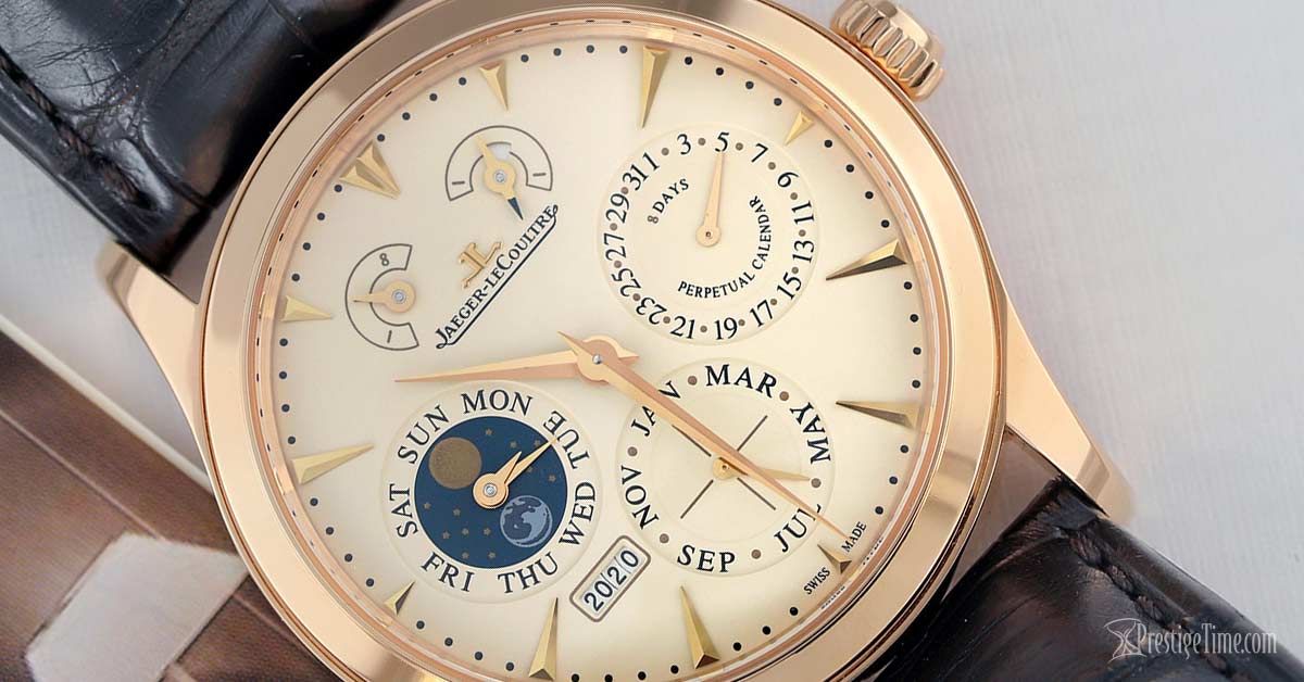 JLC perpetual takvim saat