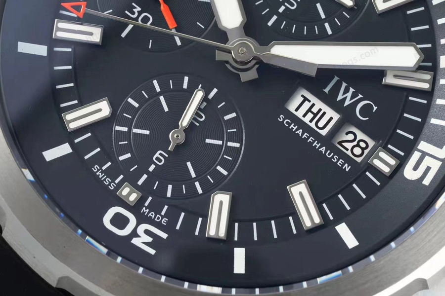 IWS Factory IWC Aquatimer IW376805 "Jacques-Yves Cousteau Keşif Seferi" Özel Seri Kol Saati — 4. fotoğraf