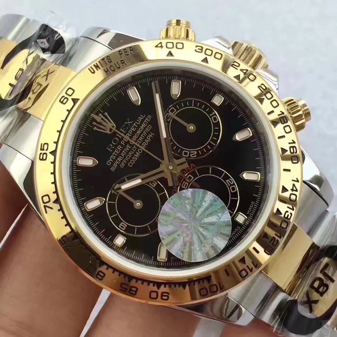 Rolex Daytona Siyah Kadran